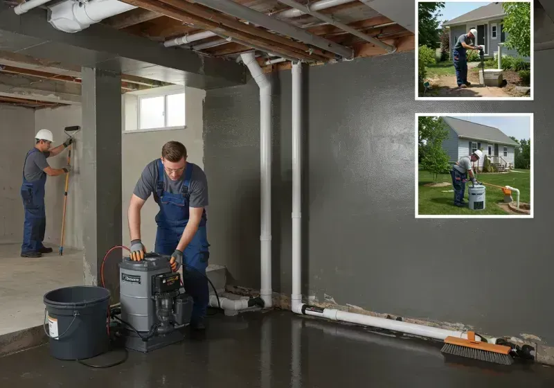 Basement Waterproofing and Flood Prevention process in Wayne County, IL